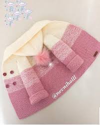 Degrade Bebek Hirkasi Modeli Nasil Yapilir Baby Knitting Patterns Orgu Desenler