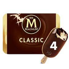 The following text on magnum's history is by fred ritchin, taken from the book magnum photos, published by nathan in the collection photo poche, 1997. Magnum Ice Cream Classic Chocolate 4x110ml Sainsbury S