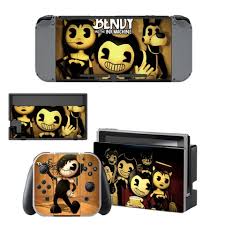 Bendy And The Ink Machine Nintendo Switch Skin In 2020 Bendy And The Ink Machine Switch Decals Vinyl Sticker