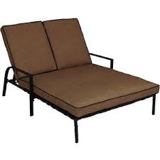 Mainstays Braddock Heights Ii Double Chaise Lounge Seats 2 Walmart Com Chaise Lounger Patio Lounge Furniture Lounge Chair Outdoor