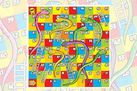 Juego de mesa clásico serpientes y escalera. Juego Escalera Vectores Graficos Imagenes Vectoriales Depositphotos