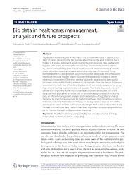 Pdf Big Data In Healthcare Management Analysis And Future Prospects