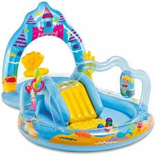 Intex Mermaid Play Center Pool Want To Know More Click On The Image Note It Is Affiliate Link To Amazon Picoftheday Kiddie Pool Splash Pool Kid Pool