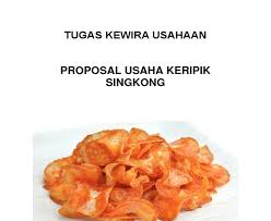 Contoh proposal keripik singkong (kwu)posted byjelajah internet,add commentincontoh proposalonthursday, november 06, 2014. Contoh Proposal Keripik Singkong Contoh Proposal Usaha Keripik Singkong Balado Berbagi Contoh Proposal Cara Membuat Telur Mata Sapi 4