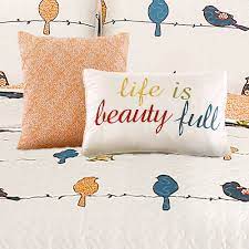 Cynthia rowley does very few bedding with intricate designs and this is one of them. Rowley Birds Quilt 7 Piece Set Lush Decor Www Lushdecor Com Lushdecor