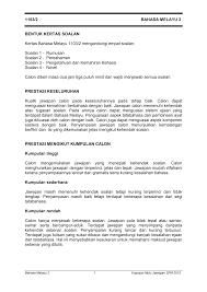 Dalam setiap ayat di bawah terdapat satu kesalahan ejaan dan satu kesalahan penggunaan imbuhan. 2