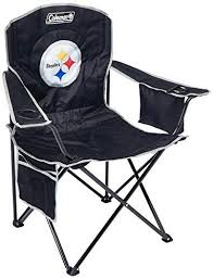Nfl Portable Folding Chair With Cooler And Carrying Case Https Www Amazon Com Dp B0052tpbk8 Ref Cm Sw R Pi Dp U X Gfsoc Tailgate Gear Camping Chair Chair