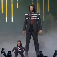 Evel knievel's son, kelly, is seeking damages after suing disney for allegedly using his father's image in. Uwu Keanu Reeves And His Son 2 3 Memes Facebook