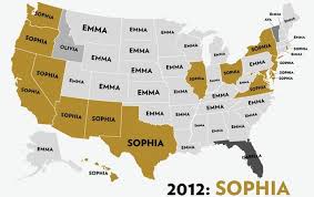 From 2012 up until present day we've outlined the top 10 for each year. The Most Popular Baby Names For Girls In The Usa From 1960 Till Now 53 Pictures Memolition