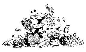 It helps to upkeep the algae population from suffocating the coral reef. Coral 162981 Nature Printable Coloring Pages