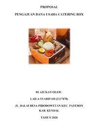 Karena produk saya adalah ayam fillet yang di goreng berbentuk stick. Proposal Usaha Makanan Awetan Nabati Proposal Makanan Tradisional Berbahan Dasar Nabati Proposal Usaha Adalah Proposal Yang Ditujukan Kepada Calon Investor Untuk Meyakinkan Usaha Pembuatan Donsus 88 Donat Suweg Suji Sebagai