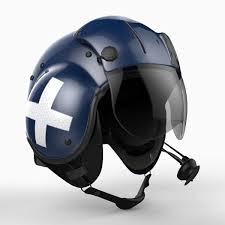 Helicopter Helmet 3d Model Ad Helicopter Helmet Model In 2020 Helmet 3d Model Model