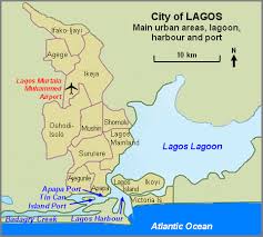 Makoko makoko is an informal settlement across the 3rd mainland bridge located on the coast of mainland lagos. Lagos Map