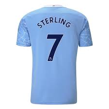 Raheem shaquille sterling was born on: Puma Manchester City Raheem Sterling Home Shirt 2020 2021 Domestic Replica Shirts Sportsdirect Com