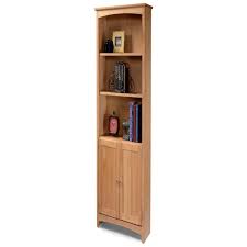 Here are 10 solid wood bookcases to give your favorite tomes a proper home. Archbold Furniture Bookcases Solid Wood Alder Bookcase With Doors And 2 Shelves Westrich Furniture Appliances Combination Bookcases