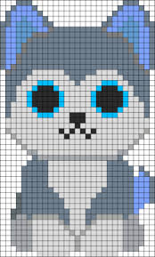 Découvrez donc ce coloriage grille vierge pour faire du pixel art à dessiner et colorier dans les temps libre. Slush Husky Beanie Boo Grille Pixel Art Pixel Art Pixel Art Minecraft