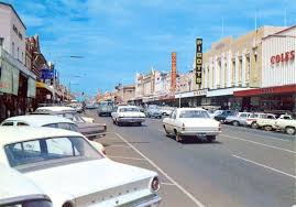 Main Street Of Toowoomba Qld Old Street Toowoomba Street View