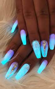 46 Best Nail Art Ideas For Your Hands Page 14 Acrylic Nails Designs Acrylic Nail Ideas Acrylic Nails Glow Nails Cute Acrylic Nail Designs Long Acrylic Nails