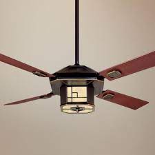 Craftsman/mission ceiling fans and fanlight kits. 56 Casablanca Bungalow Gallery Ceiling Fan 78613 Lamps Plus Ceiling Fan Cool Ceiling Fans Mission Style Lighting