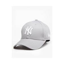 New Era 9forty Mlb New York Yankees Cap Grey White Ny Cap New Era 9forty Ny Hats