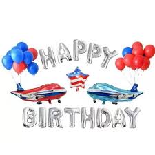 Go up, up and away with these boy airplane birthday party ideas! 30 Inches Plane Theme Passenger Airplane Birthday Party Decorations Aluminum Foil Balloon Shopee Philippines