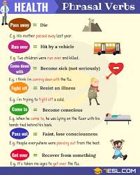2000 Common Phrasal Verbs List From A Z 7 E S L English Verbs Learn English English Vocabulary