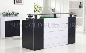 Made to measure, any shape, any size. China Black Color Furniture Office Counter Design Used Reception Desk Sz Rtb003 2 China Desk Office Desk