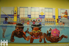 Barry Farm Recreation Center Roderick Turner Acrylic On Canvas 2016 Commission Art Art Recreation Centers