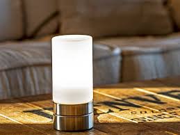 Sie stellen nicht nur eine zusätzliche lichtquelle dar, sondern sorgen auch für mehr persönlichkeit im raum. Meinewunschleuchte Tischleuchte Nachttisch Lampe Mit Glas Lampenschirm Und Touch Dimmbar Fur Wohnzimmer Fensterbank Schlafzimmer Jugendzimmer Online Kaufen Otto
