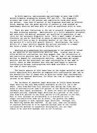 They were taken from actual position use two hard returns to create a paragraph break in the position paper. Summary And Conclusions Legalized Abortion And The Public Health Report Of A Study The National Academies Press