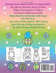 These are sets of coloring pages that you can print and use as personal. Easter Christian Coloring Book For Toddlers Preschool Children Kindergarten Kids Ages 1 4 5 Years Old Christian Easter Basket Stuffers For Kids Adams C S 9781643400501 Amazon Com Books