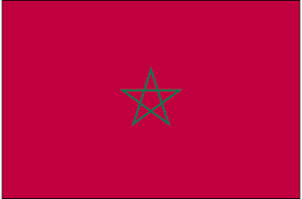 The moroccan flag used during the alaouite dynasty, between 1666 and 1915, was a simple red banner with no markings. Marokko Nationalflag Lex Dk Den Store Danske