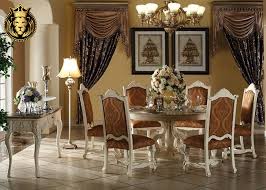 Chris or jill and barry first investigate the room when they hear a gunshot from the main hall. Bangalore Luxury Mansion White Round Dining Table Royalzig