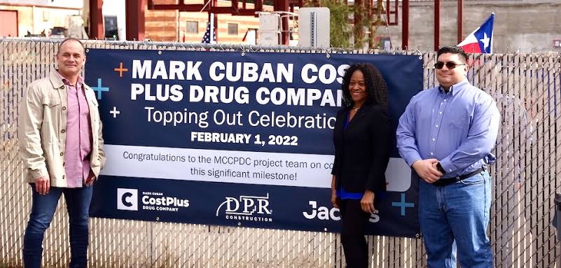 Mark Cuban Cost Plus Drug Co. Tops Out Its Deep Ellum Facility » Dallas  Innovates