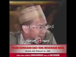 Entdecke rezepte, einrichtungsideen, stilinterpretationen und andere ideen zum ausprobieren. Cara Menjaga Iman Dalam Mengucapkan Selamat Natal Menurut Ustadz Adi Hidayat Youtube