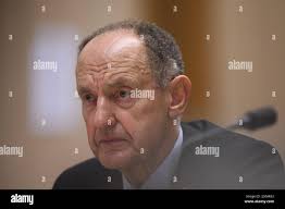 Chairman of the Great Barrier Reef Foundation Dr John Schubert speaks  during a Senate Public Hearing at Parliament House in Canberra, Tuesday,  September 18, 2018. The inquiry is seeking details