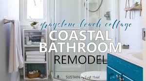 The images that existed in beach cottage bathroom design ideas are consisting of best images and high vibes pictures. Budget Friendly Beach Themed Bathroom Makeover Sustain My Craft Habit