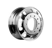 22.5 x 8.25 Alcoa Style Forged Aluminum Wheel Hub Piloted 10 HAND HOLES