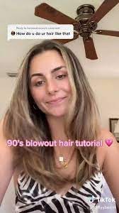 90 S Blowout Hair Video Curly Hair Videos Hair Styles Blowout Hair