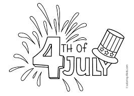 Free printable fourth of july coloring pages. Coloring 4kids Com