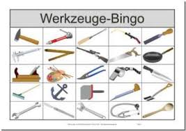 25 Felder Bilder Bingo Werkzeuge Bingo Spiele Fur Senioren Aktivitaten Fur Senioren
