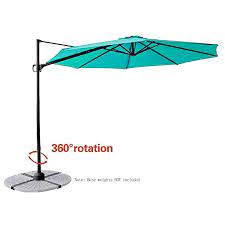 A patio umbrella can offer your patio or deck protection from rain or shine. Amazon Com C Hopetree 10 Cantilever Offset Hanging Market Style Umbrella With Tilt For Large Outd Outdoor Patio Umbrellas Outdoor Patio Table Patio Umbrella