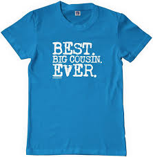 Replicatee Threadrock Big Best Big Cousin Ever T Shirt