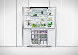 Freestanding quad door refrigerator freezer, 36, 18.9 cu ft, ice & water activesmart™ technology helps keep food fresher for longer by constantly maintaining the ideal temperature. Fisher Paykel 36 In 18 9 Cu Ft Freestanding Quad Door Refrigerator In Stainless Steel Stainless Steel Rf203qduvx1 Best Buy