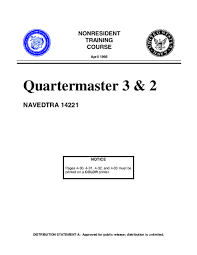 Pdf Us Navy Course Quartermaster 3 2 Navedtra 14221