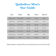 17 Thorough Quiksilver Size Chart Women