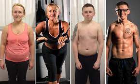 Mother AND son swap junk food for the gym and reveal incredible  transformation | Daily Mail Online
