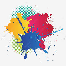 Splash Splatter Color Vector Art Png