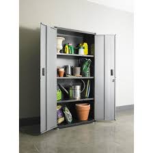 Gladiator cabinets are high quality garage tough steel construction rugged cabinets that not only there are two lines of gladiator cabinets for the garage and both are specifically designed for the. Gladiator Cabinet For Garage 36 X 72 X 18 Diamond Plated Galg36kdyg Rona