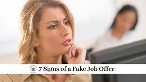How To Identify Fake Job Offers